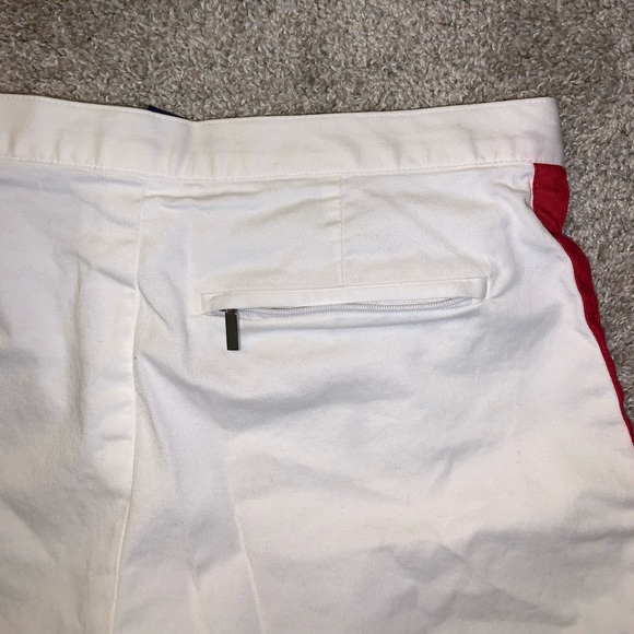 Ralph Lauren Golf White & Red shorts size 6 - Picture 10 of 10